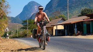 Endless Climbing in the Mountains of Northern Laos  World Bicycle Touring Episode 39