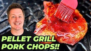 Easy SMOKED PORK CHOPS on a Pellet Grill  Pit Boss Smoked Pork Chops