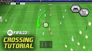 FIFA 23 CROSSING TUTORIAL - HOW TO SCORE GOALS WITH THE MOST OVERPOWERED CROSS IN FIFA 23