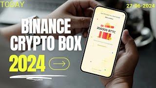 Claim crypto box code usdt Red packet code in binance today binance red packet code today#binance