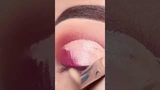 PINK eyeshadow tutorials  Best eyeshadow Makeup #youtubeshorts #viral