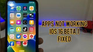 How To Fix Apps Keep crashing On iPhone After iOS 16 beta 1 update