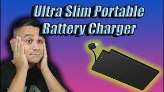 Ultra Slim Portable Power Bank Phone Charger Auskang