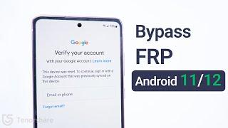 How to Bypass Google Account Verification After Reset - 2024 Updated