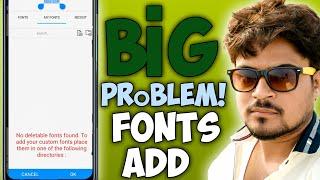 Android Pixellab - Fonts Add Problem 100% Fix it  How to add custom fonts in pixellab  Tech Vdeo