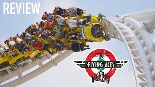 Flying Aces Review  Ferrari Worlds World Class Intamin Hyper Coaster