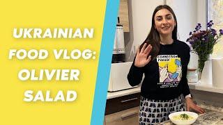 Ukrainian Food Vlog Olivier SaladСалат Олівє