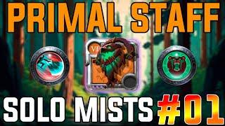 PRIMAL STAFF IN MISTS #01  Albion Online PvP