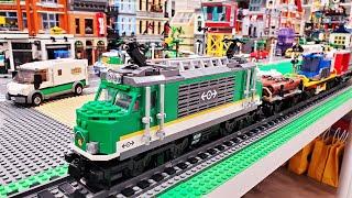 LEGO Cargo Train Review Its AWESOME