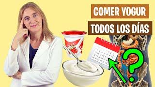 Esto PASA al CUERPO si COMES YOGUR CADA DÍA  Lo mejor de comer yogur  Alimentación real saludable