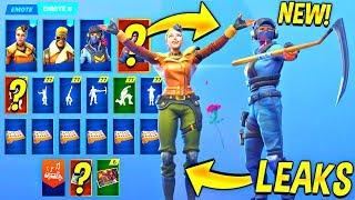 ALL LEAKED FORTNITE SEASON 7 SKINS & EMOTES.. Waypoint Backstroke Free Flow