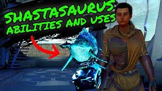 SHASTASAURUS ABILITIES AND USES in The CENTER for Ark Survival Ascended