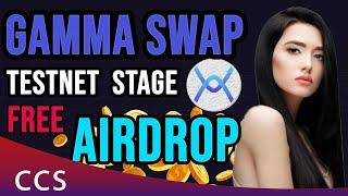  Gamma Swap Testnet Airdrop - Step by Step 🪂 Airdrop Tutorial on Gamma Airdrop