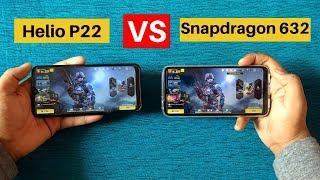 Qualcomm Snapdragon 632 VS Mediatek Helio P22  Which is better for you camparision in hindi ?