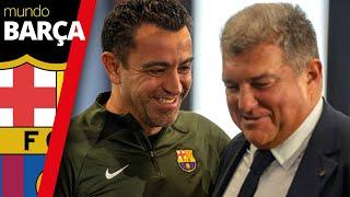 ÚLTIMA HORA BARÇA EN DIRECTO - Rueda de Prensa de XAVI y Presidente LAPORTA en vivo  FC BARCELONA