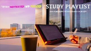 3-HOUR STUDY MUSIC PLAYLIST  relaxing Lofi DEEP FOCUS POMODORO TIMER Study With Mestay motivated