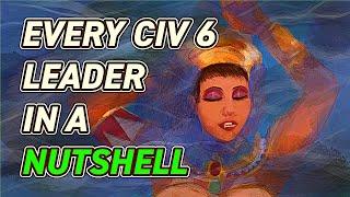 EVERY Civ 6 Leader In 5 Seconds Or Less - Civilization 6