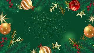 Green Screen Graphics  Christmas Background  HD 1080P