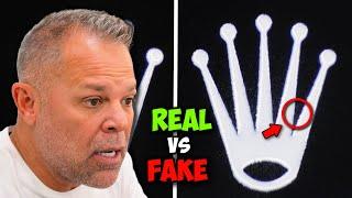 Real vs Insane FAKE Rolex