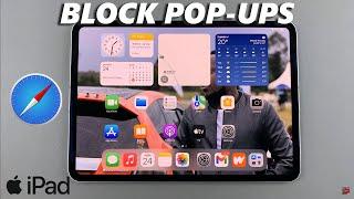How To Disable Pop Ups In Safari On iPad