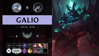 Galio Mid vs Hwei - KR Challenger Patch 14.10