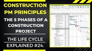 The 5 Phases of a Construction Project PM Principles and Tips #24