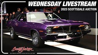 2023 SCOTTSDALE WEDNESDAY LIVESTREAM - Wednesday January 25 2023 - BARRETT-JACKSON 2023 AUCTION