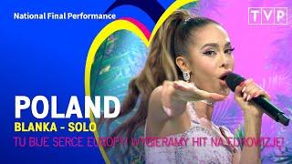 Blanka - Solo  Poland   National Final Performance  Eurovision 2023