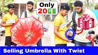 Selling Umbrella With Twist  Prakash Peswani Prank 