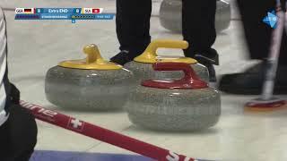 Mixed Curling Gold Medal Game  2023 European Youth Olympic Winter Festival  Friuli Venezia Giulia