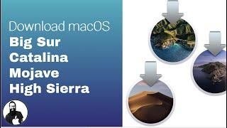 Download macOS Big Sur Catalina Mojave or High Sierra and Create a Bootable Big Sur Installer