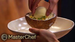 Reynold and Jessie vs. 2 Professional Chefs  MasterChef Australia