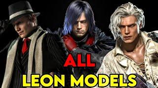 ALL Leon Character ModelsCostumes SHOWCASE  Resident Evil 4 Remake