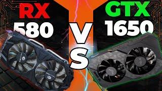 RX 580 2048sp vs GTX 1650 - Testes Comparativo