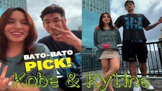 Omg Kobe Paras at Kyline Alcantara naglaro ng classic Pinoy game Bato Bato pik Ang kyut nila wow