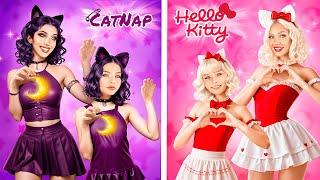 Catnap Contro Hello Kitty Rinnovo Estremo Di Una Stanza Da Sogno