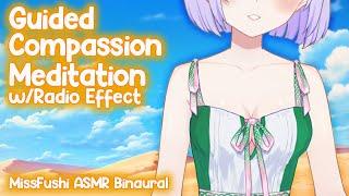 【ASMR】Guided Compassion Meditation  Hypnosis【F4A  Breathing Exercise  Healing  Good Cry 】
