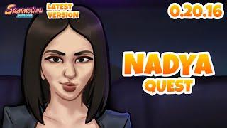 Nadya Complete Quest Full Walkthrough - Summertime Saga 0.20.16 Latest Version