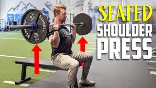 How-To Perform Seated Barbell Shoulder Press  Shoulders Exercise Tutorial