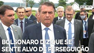 Bolsonaro diz que se sente alvo de perseguição após operação realizada pela PF