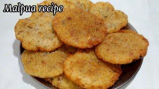 Malpua Recipe  Easy malpua without sugar Syrup  pua recipe #shorts #ytshorts #malpua #dessert