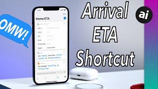 Automatically Text Your Home ETA iPhone Shortcut