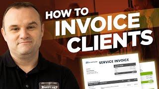 How to invoice clients  Business Consultant