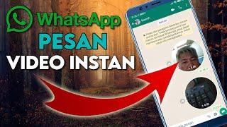 Cara mengaktifkan fitur pesan video instan di WhatsApp