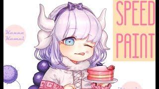  SAI SPEED PAINT  - Kanna Kamui  Loli Dragon 