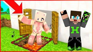 YENİ ŞAKALARLA HAYATTA KALMAK  NOOBCRAFT #1  MİNECRAFT SURVİVAL 1.19  HAN KANAL EKİP