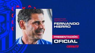 Fernando Hierro presentación oficial  Chivas