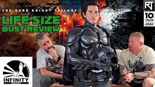 $5000 Dark Knight Batman Life-Size Bust UNBOXING & REVIEW  Infinity Studios x Penguin Toys