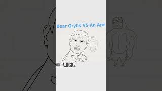 Bear Grylls VS An Ape #shorts