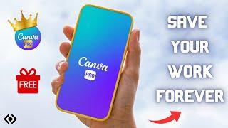  How To Keep Canva Design Projects Forever + Get FREE Canva PRO Team Invite Link 2024 Tutorial